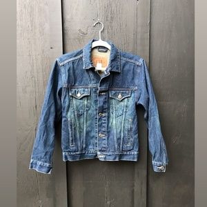 Gap dark blue jean jacket